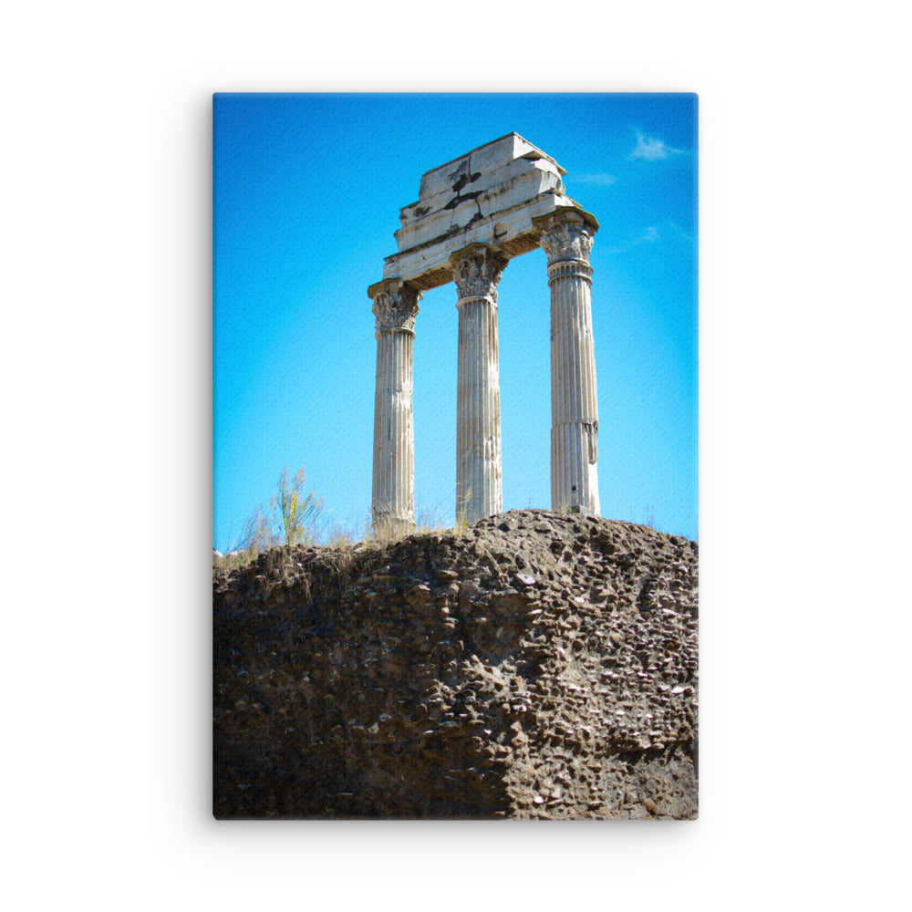 Temple of Castor and Pollux - Thin canvas