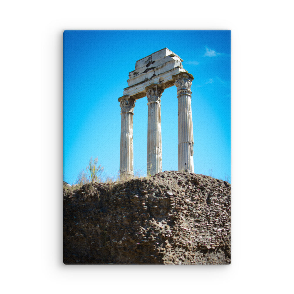 Temple of Castor and Pollux - Thin canvas