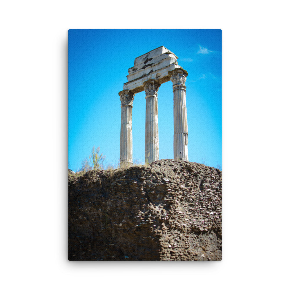 Temple of Castor and Pollux - Thin canvas