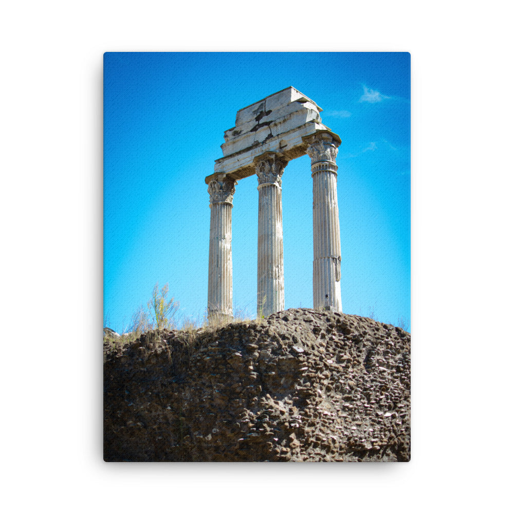 Temple of Castor and Pollux - Thin canvas