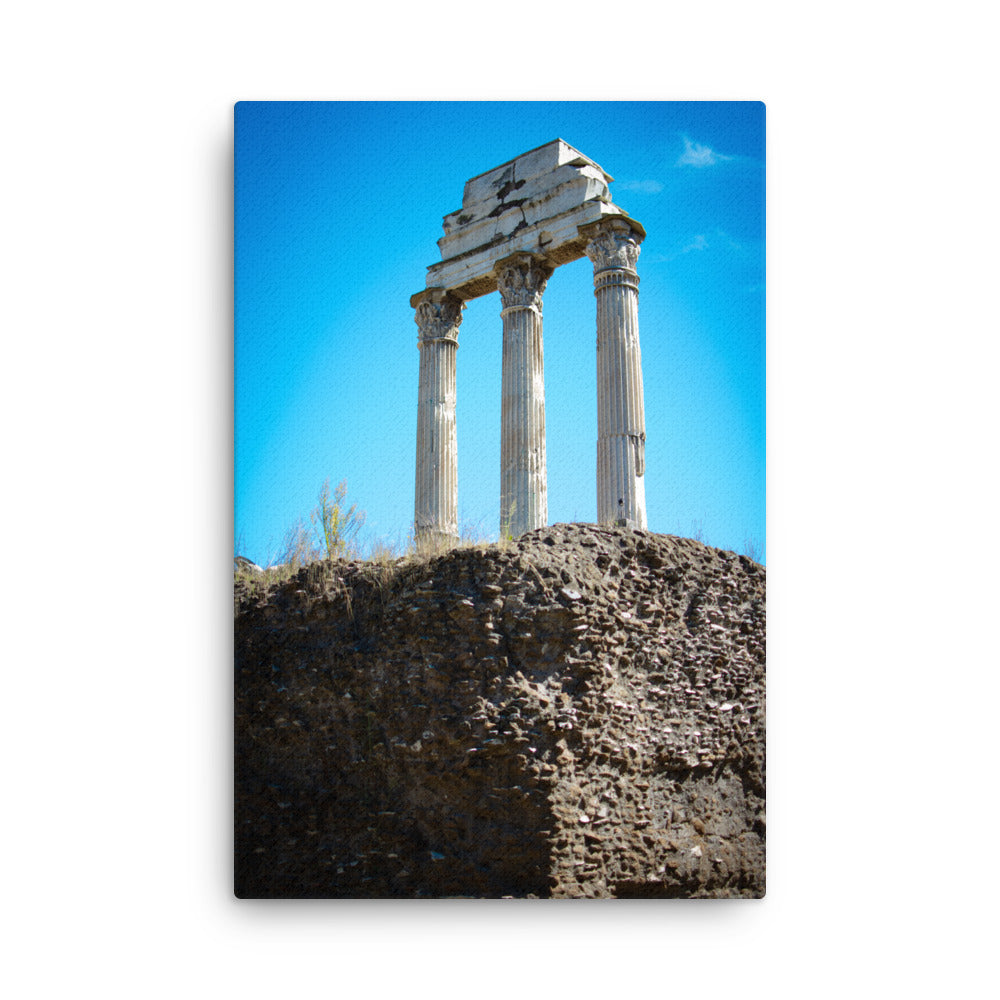 Temple of Castor and Pollux - Thin canvas