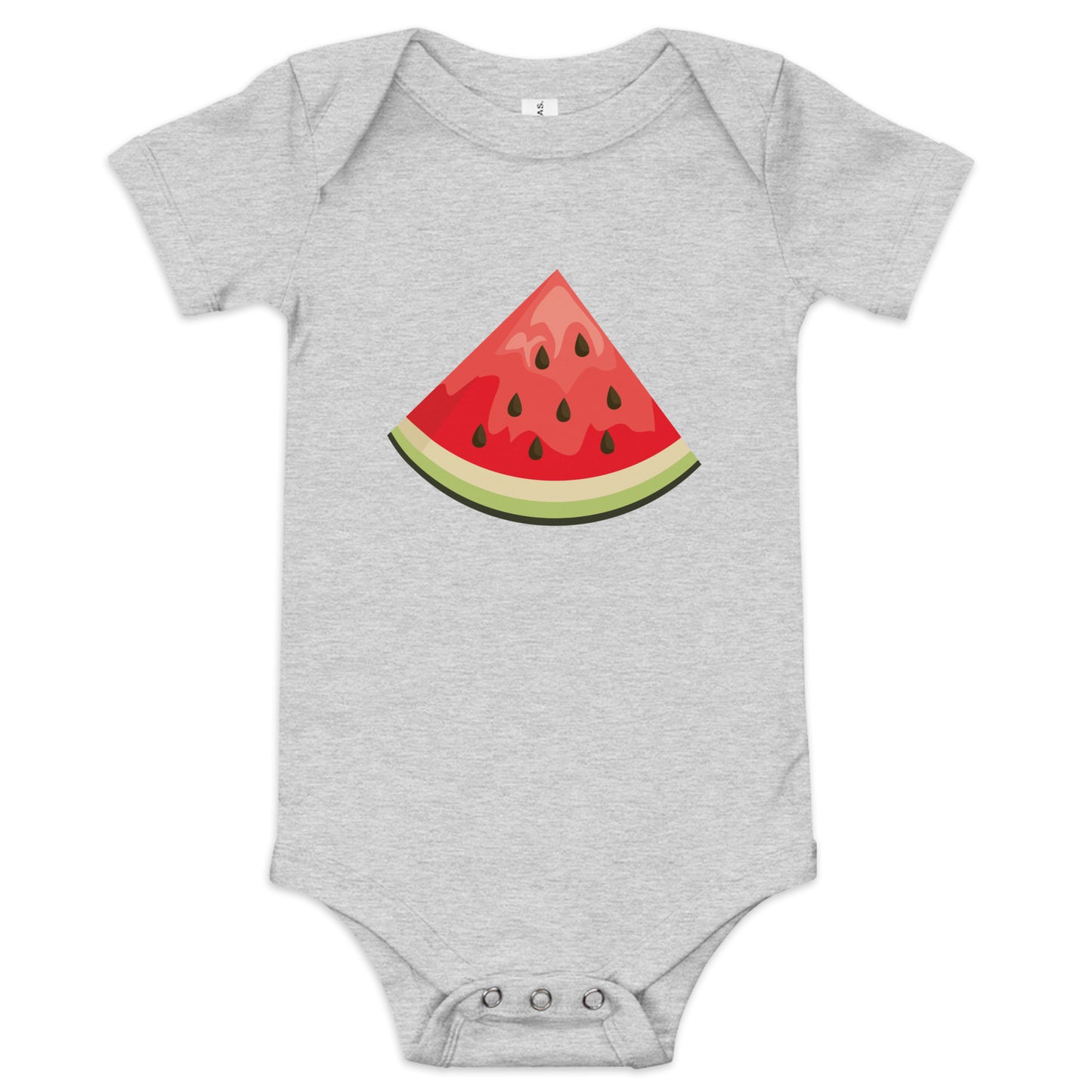 Watermelon slice - Baby short sleeve one piece