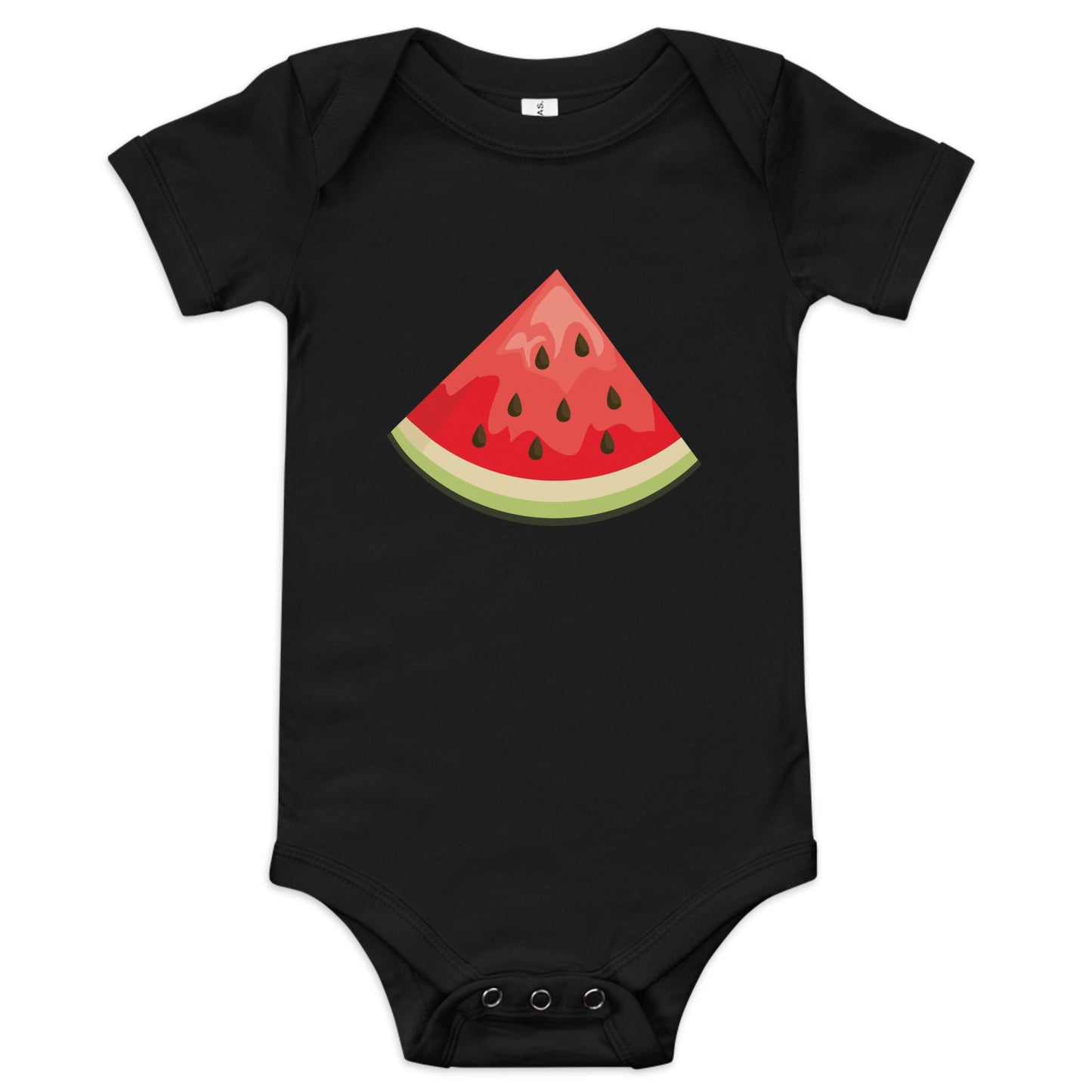 Watermelon slice - Baby short sleeve one piece