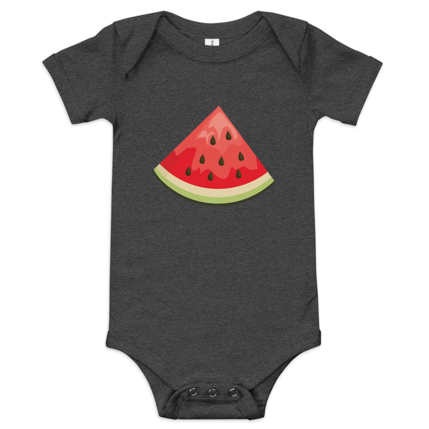 Watermelon slice - Baby short sleeve one piece