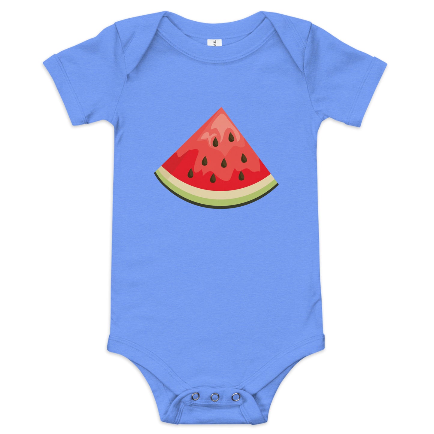 Watermelon slice - Baby short sleeve one piece