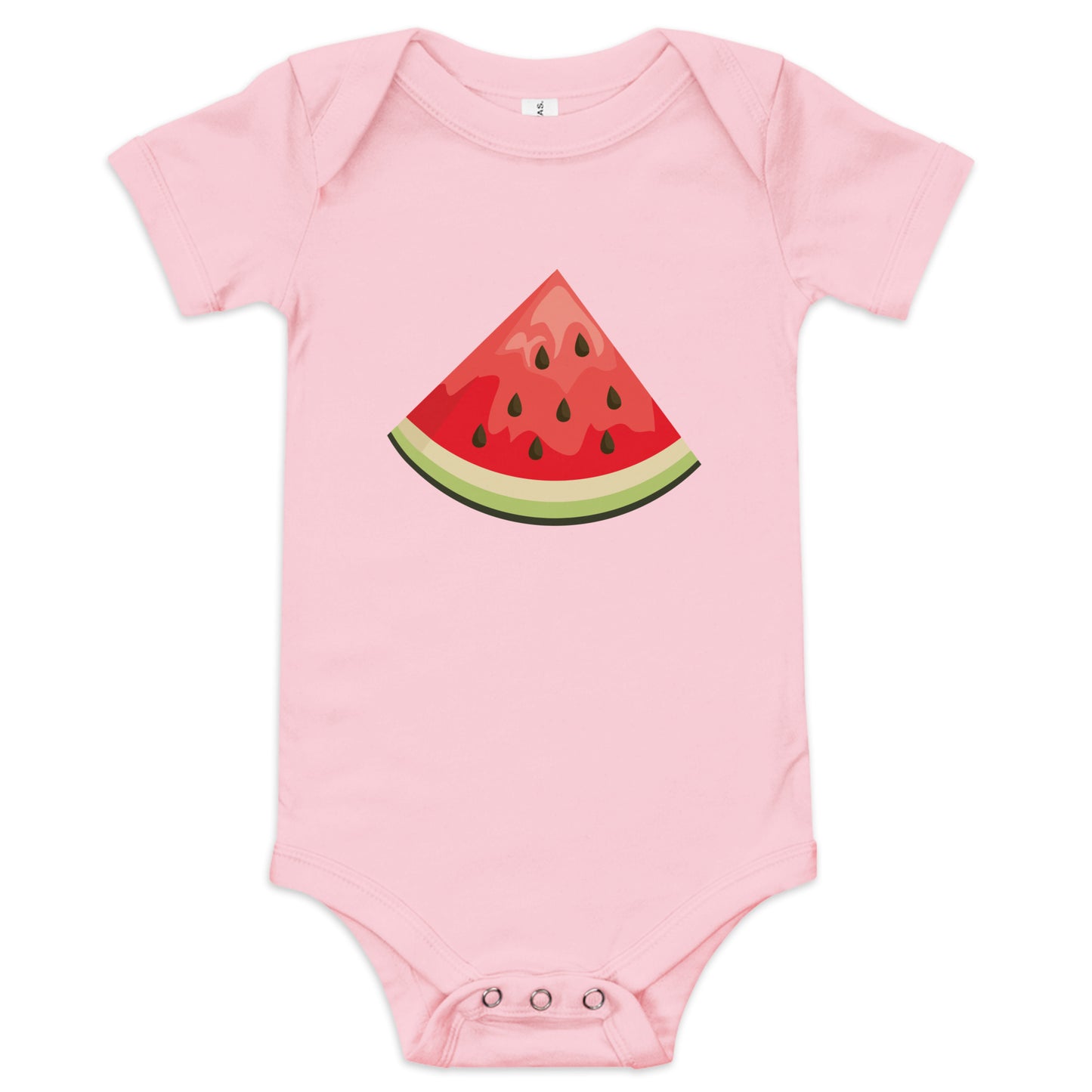 Watermelon slice - Baby short sleeve one piece