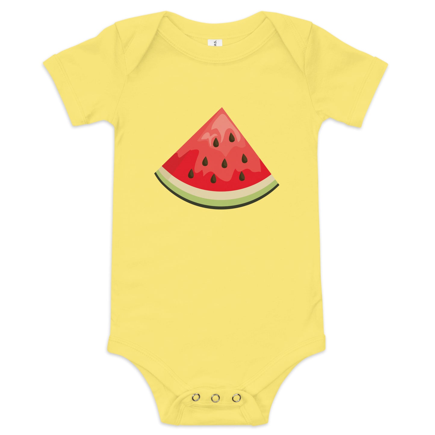 Watermelon slice - Baby short sleeve one piece