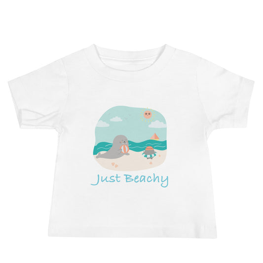 Just beachy walrus - Baby Jersey Short Sleeve Tee