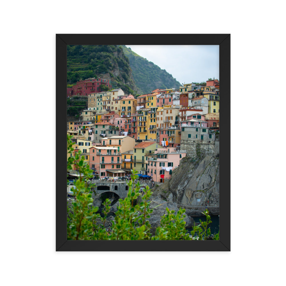 Manarola, Cinque Terre - Framed poster