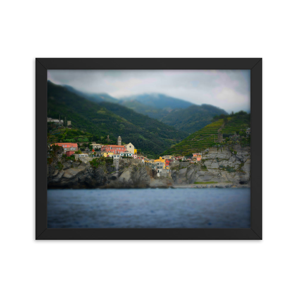 Vernazza - Framed poster