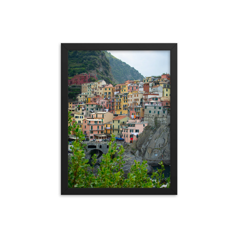 Manarola, Cinque Terre - Framed poster