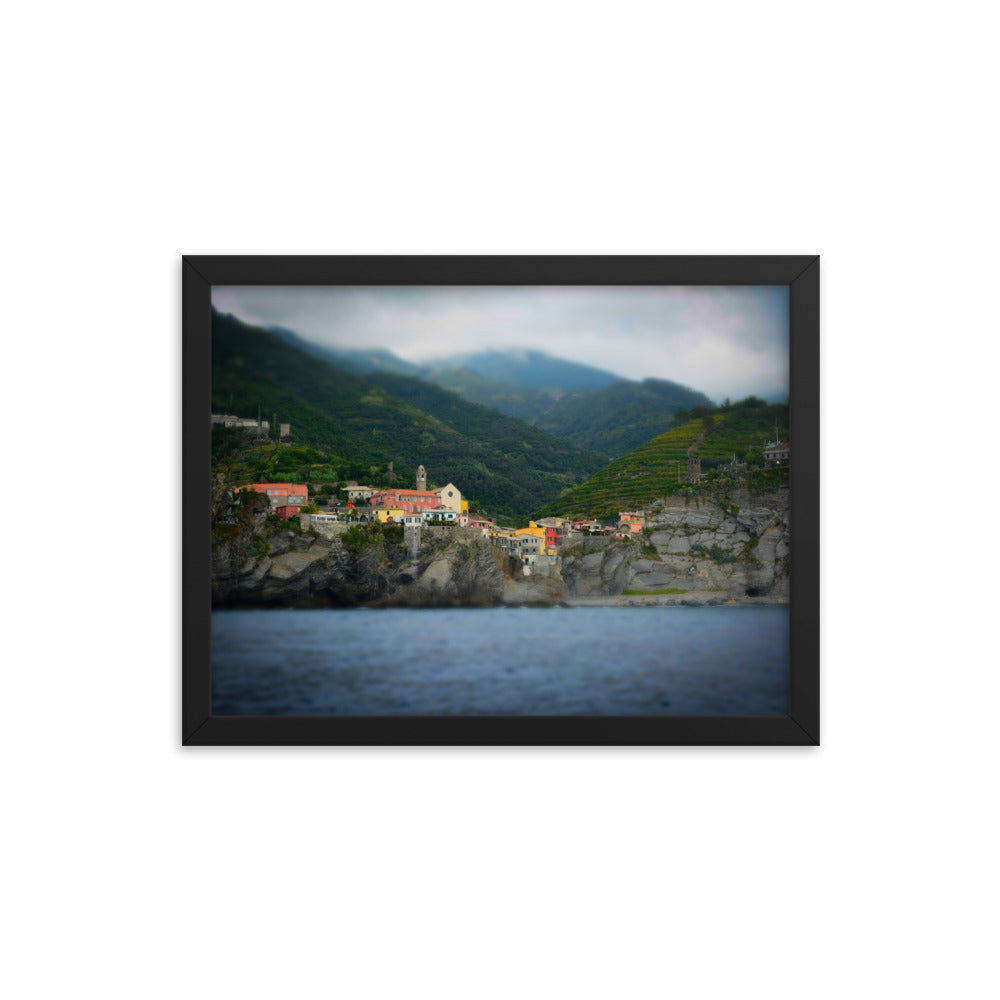 Vernazza - Framed poster