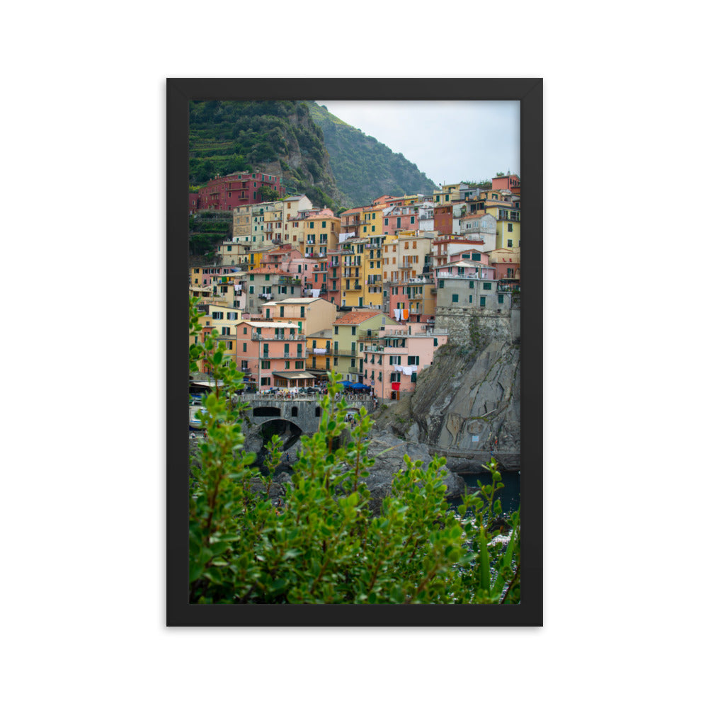 Manarola, Cinque Terre - Framed poster