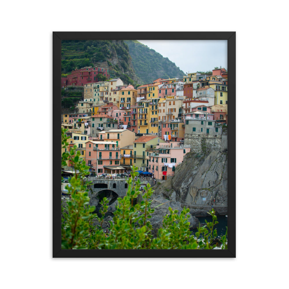 Manarola, Cinque Terre - Framed poster