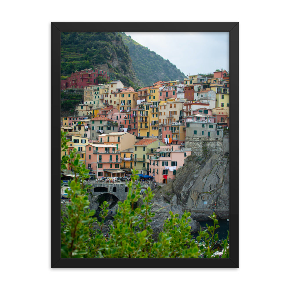 Manarola, Cinque Terre - Framed poster