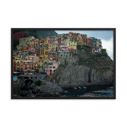 Manarola - Framed poster