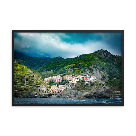 Corniglia - Framed poster