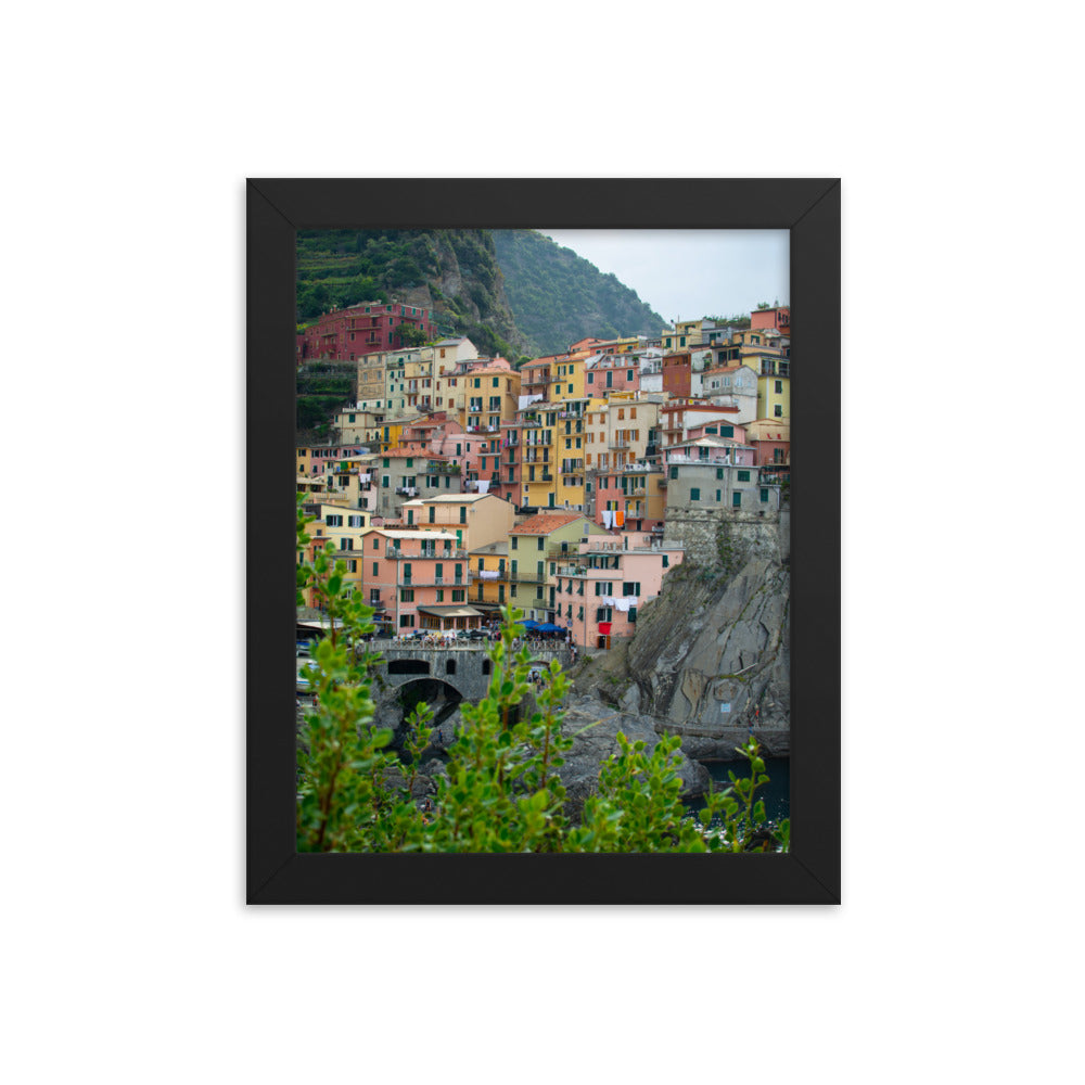 Manarola, Cinque Terre - Framed poster