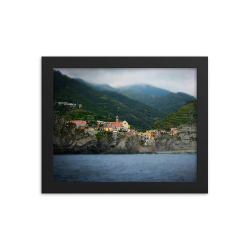 Vernazza - Framed poster