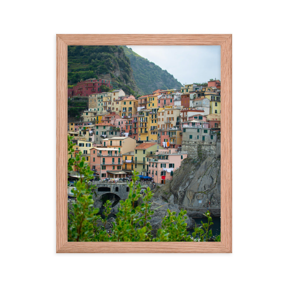 Manarola, Cinque Terre - Framed poster