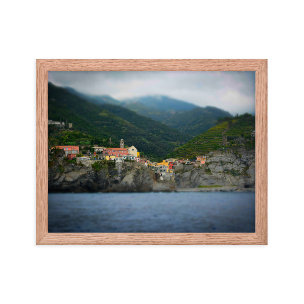 Vernazza - Framed poster