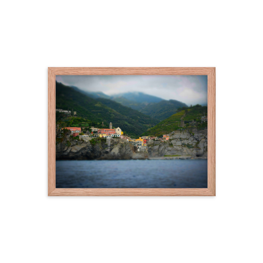 Vernazza - Framed poster