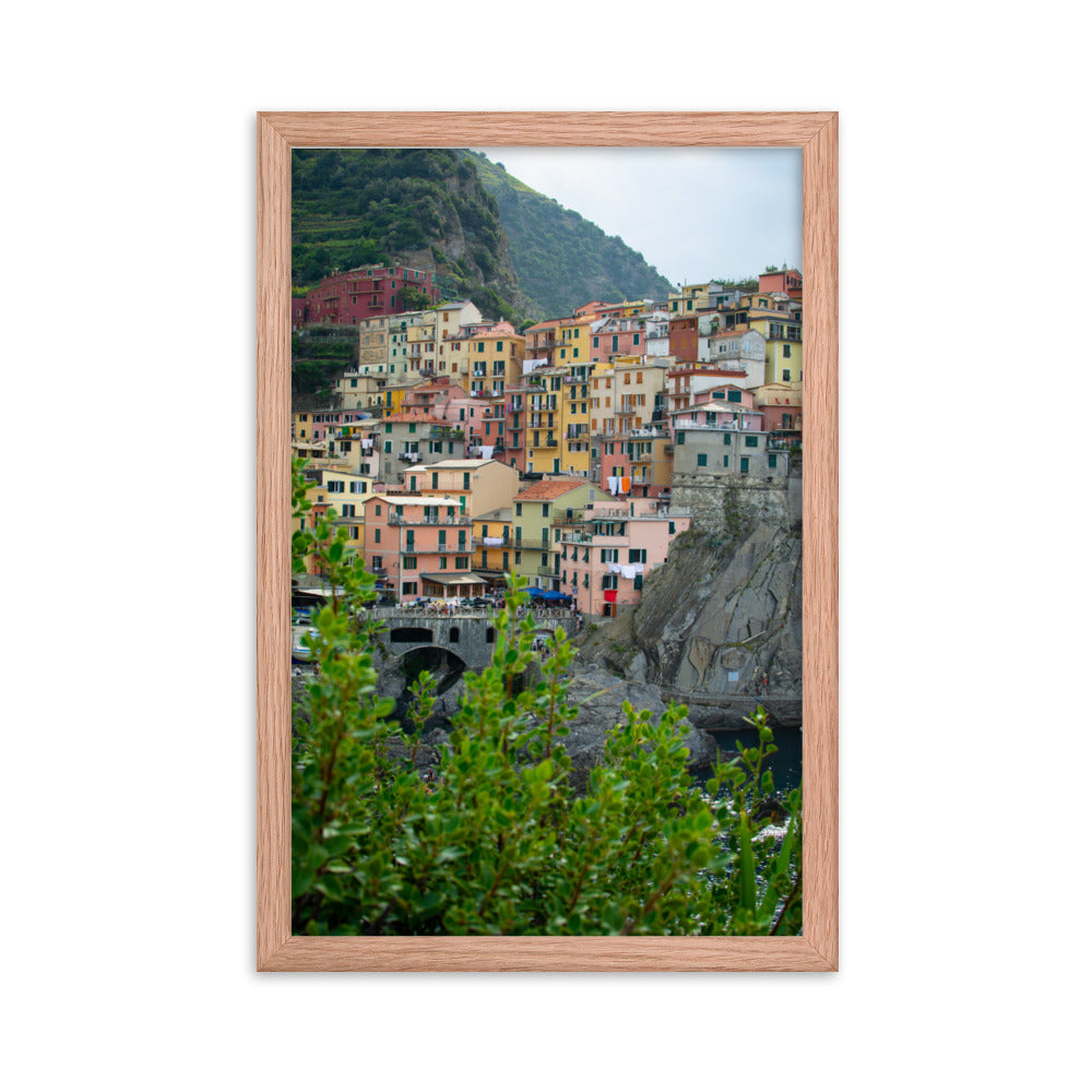 Manarola, Cinque Terre - Framed poster