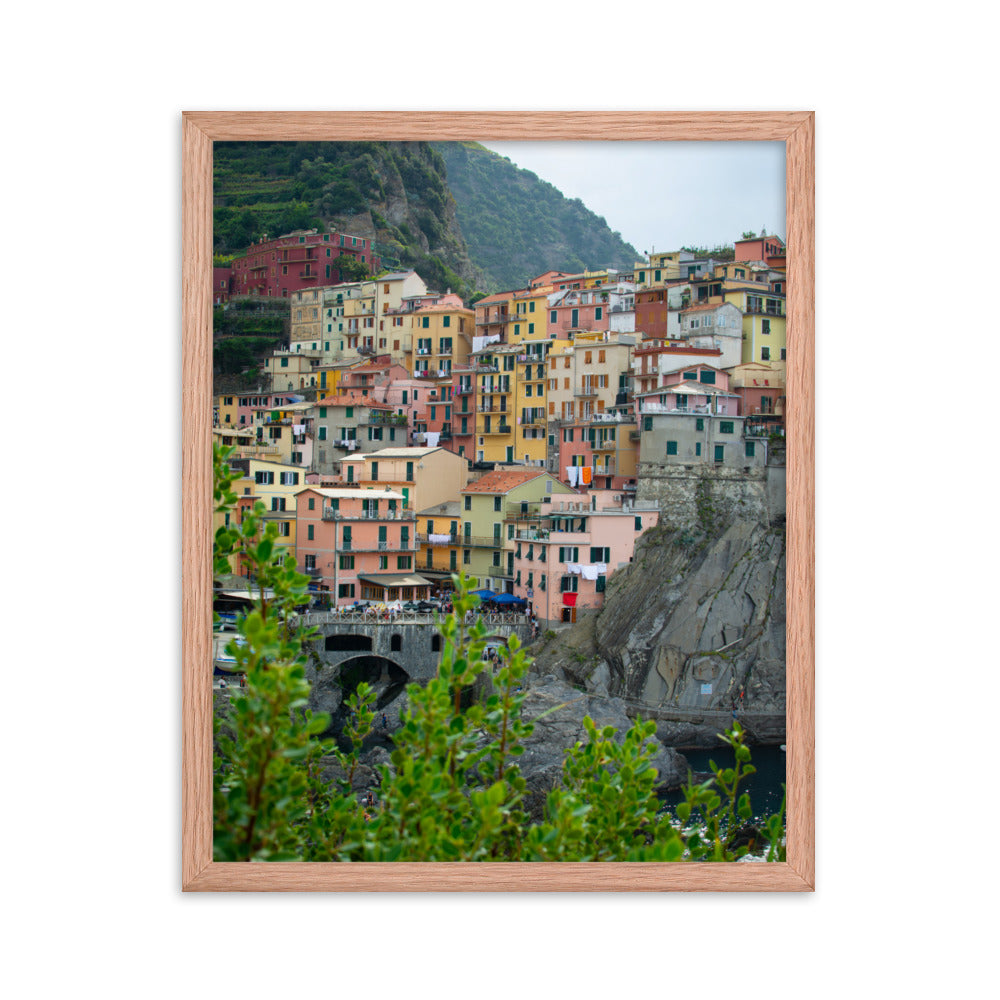 Manarola, Cinque Terre - Framed poster