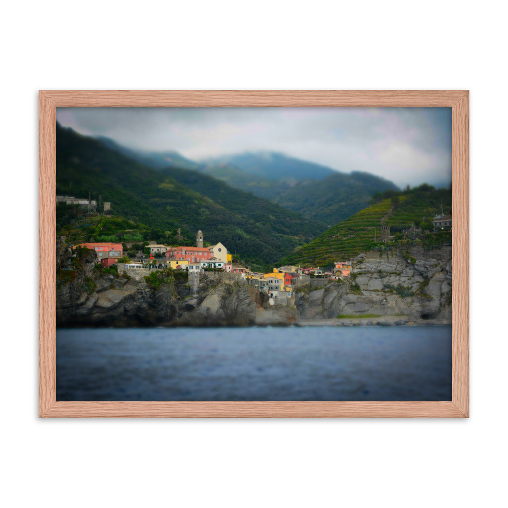 Vernazza - Framed poster