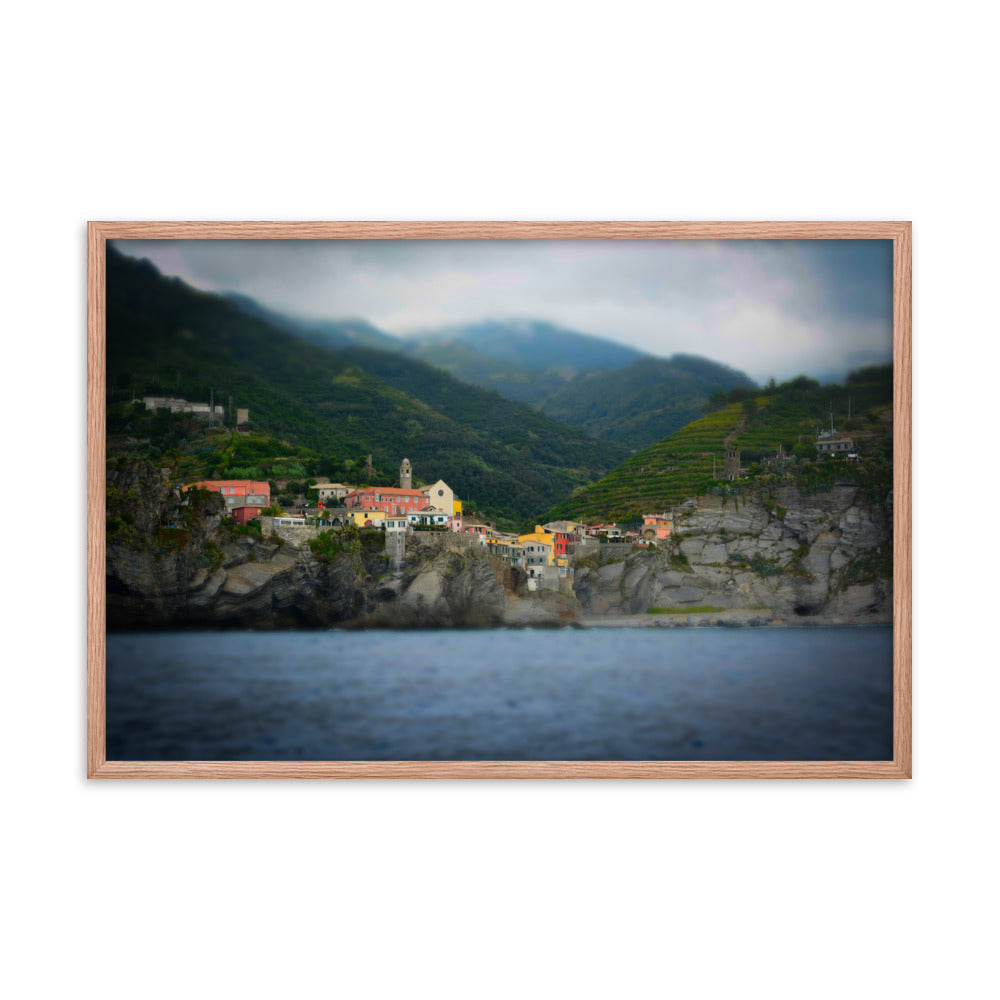 Vernazza - Framed poster