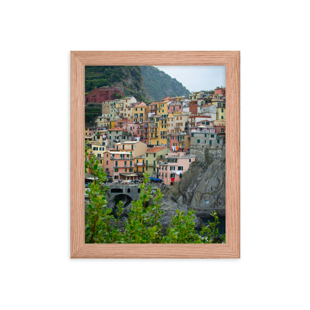 Manarola, Cinque Terre - Framed poster