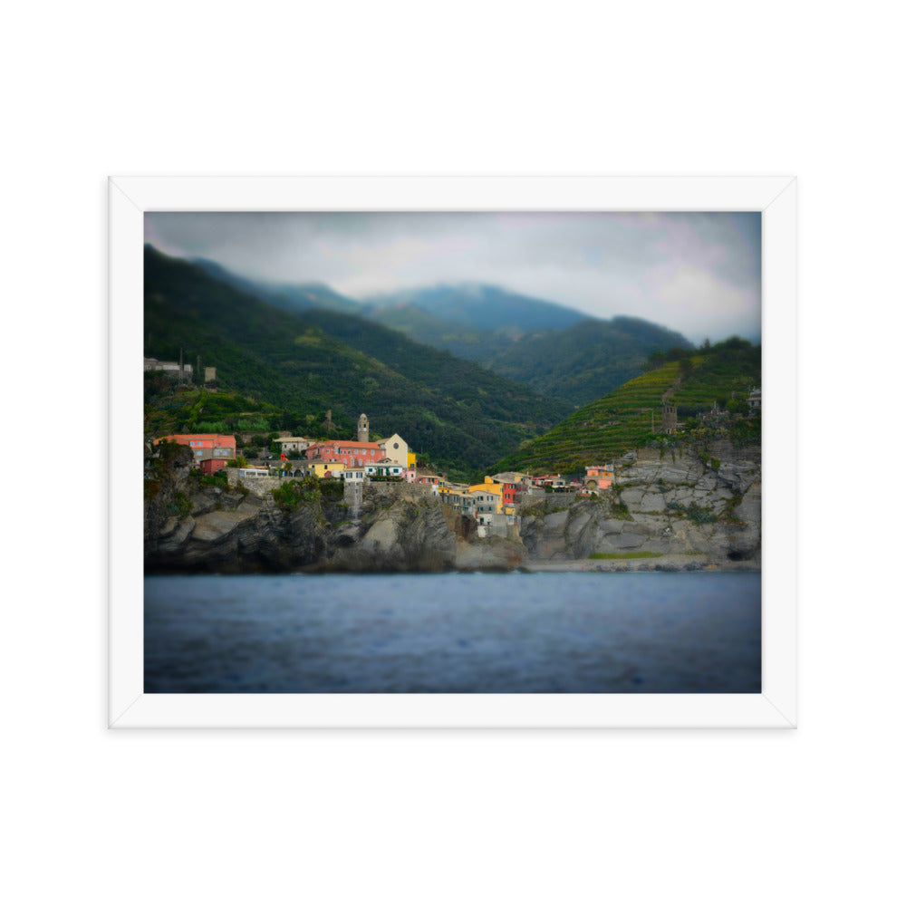 Vernazza - Framed poster