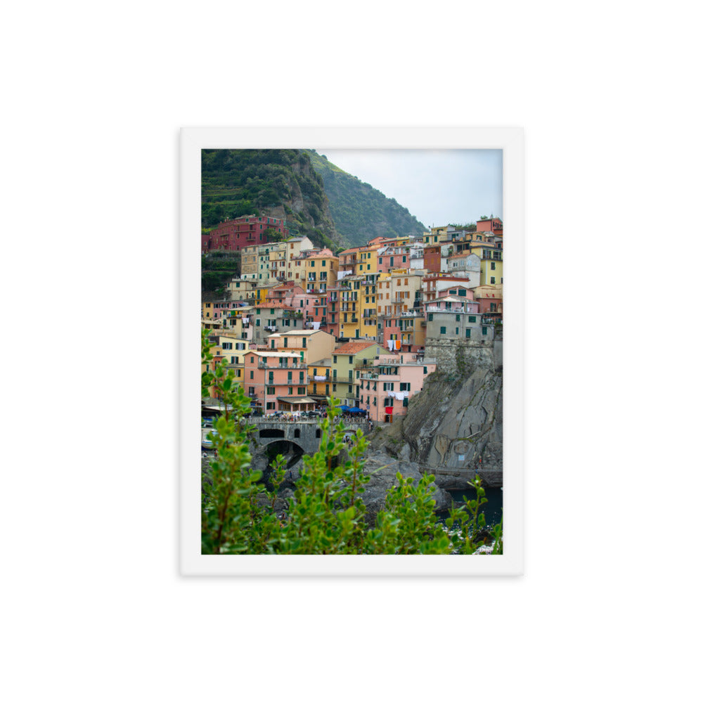 Manarola, Cinque Terre - Framed poster