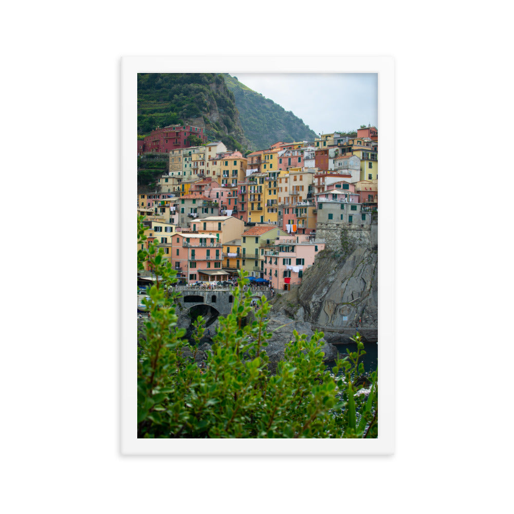 Manarola, Cinque Terre - Framed poster