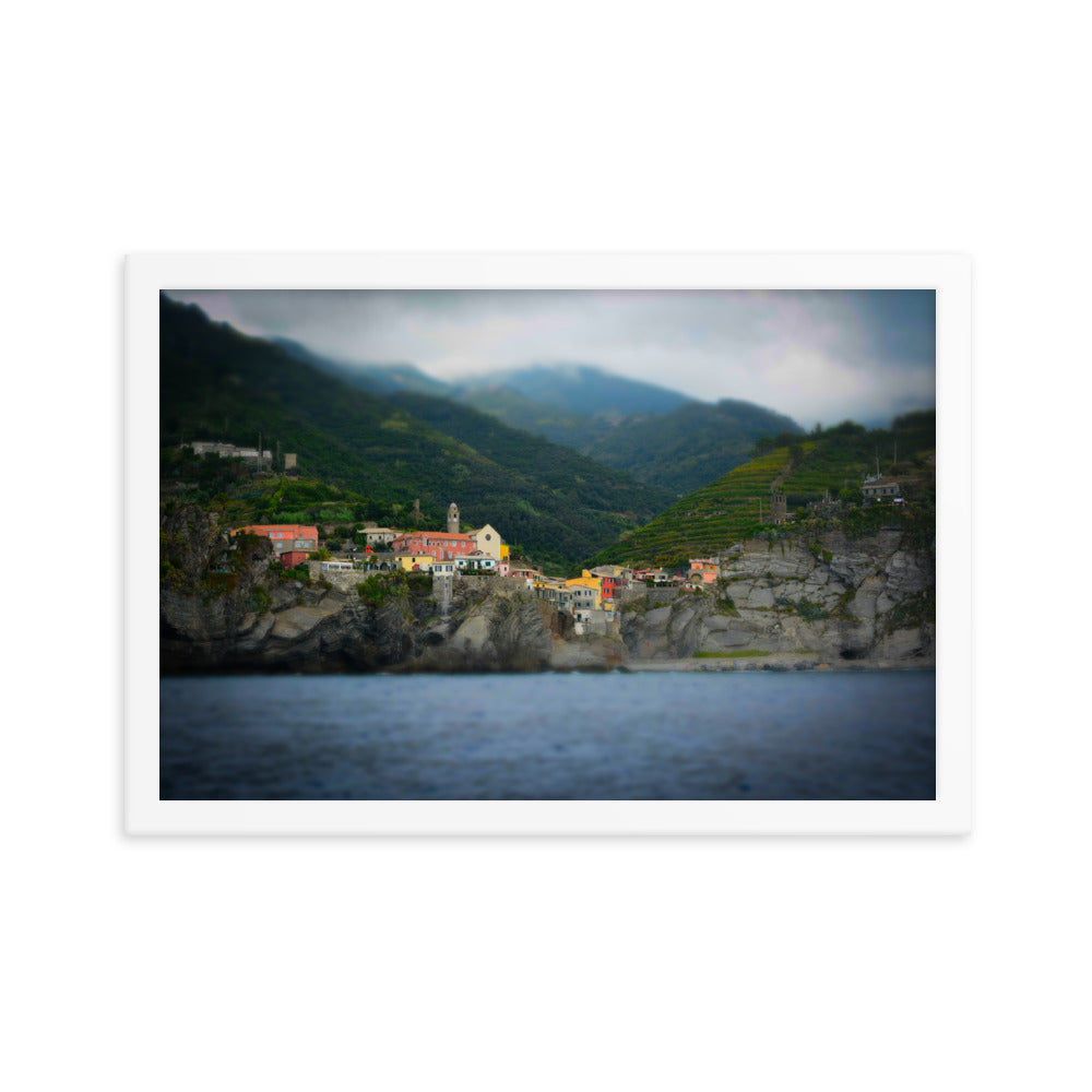 Vernazza - Framed poster