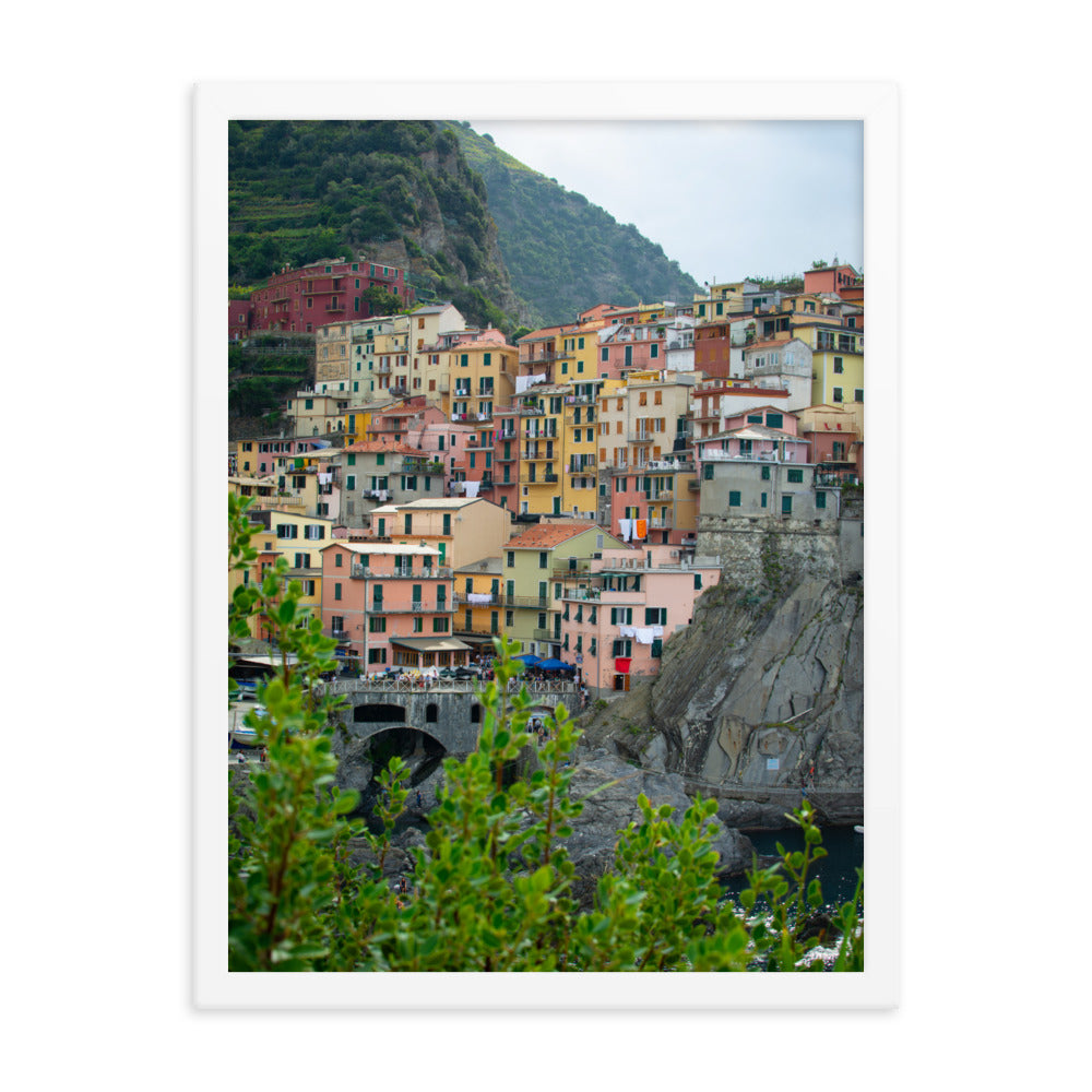 Manarola, Cinque Terre - Framed poster