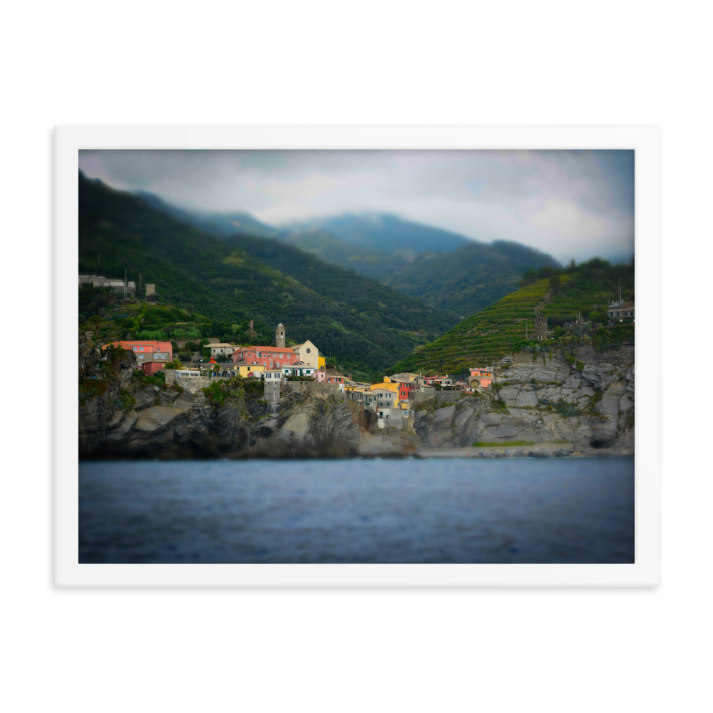 Vernazza - Framed poster