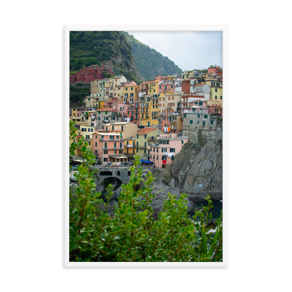 Manarola, Cinque Terre - Framed poster