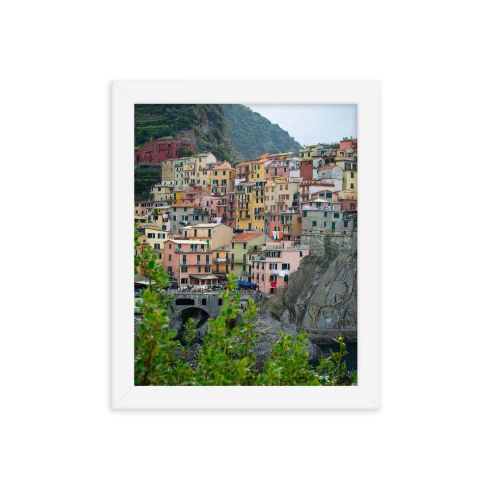 Manarola, Cinque Terre - Framed poster