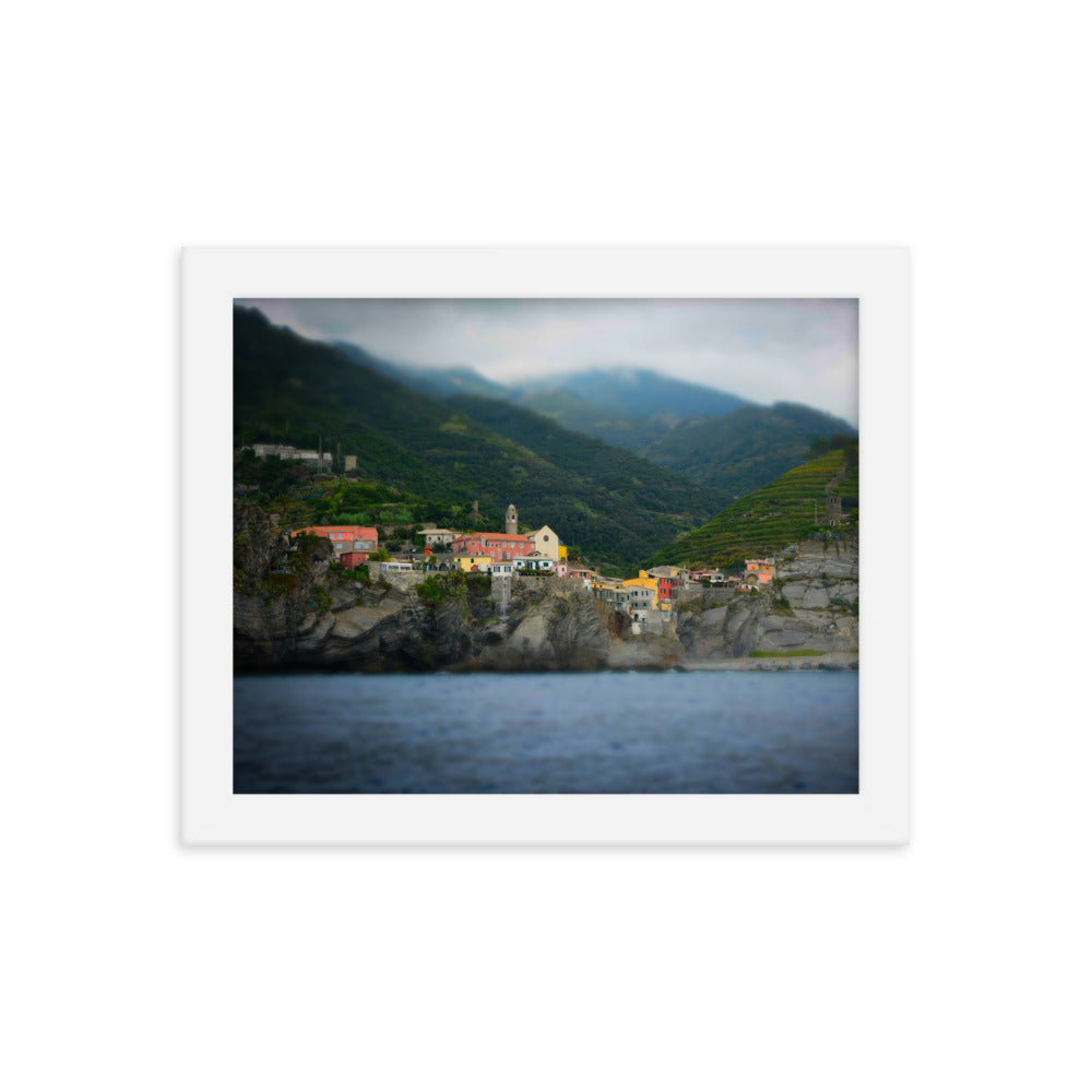 Vernazza - Framed poster