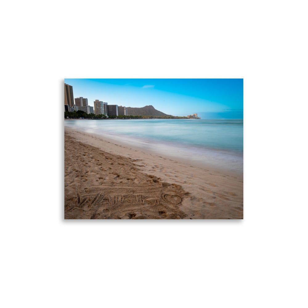 Waikiki Beach - Poster