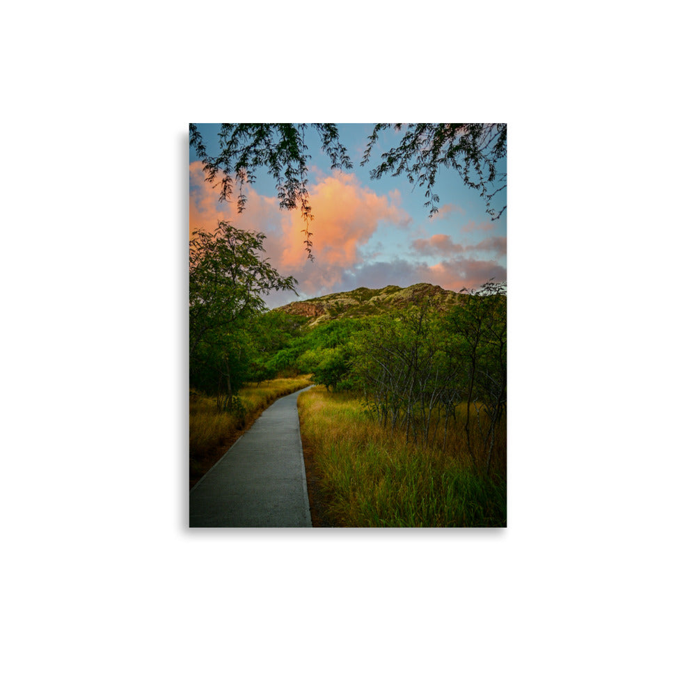 Diamond Head Trail - Poster