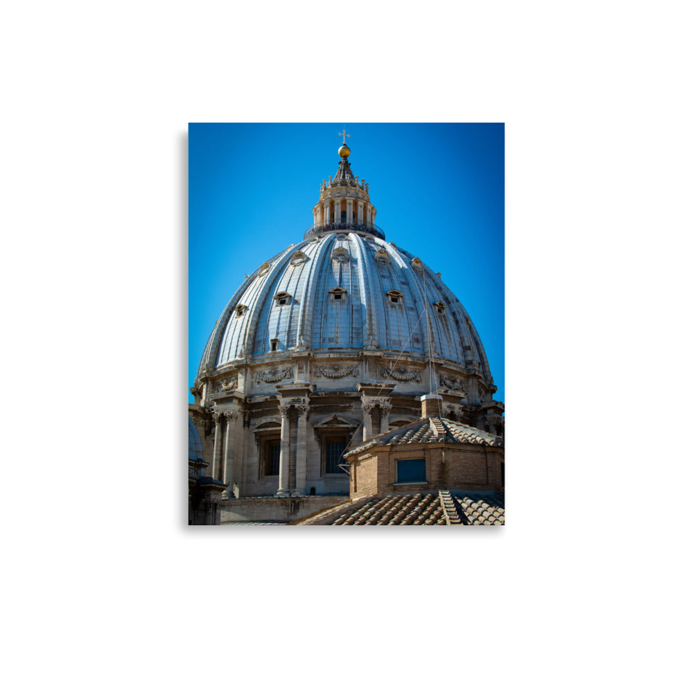 St. Peter's Basilica Dome - Poster