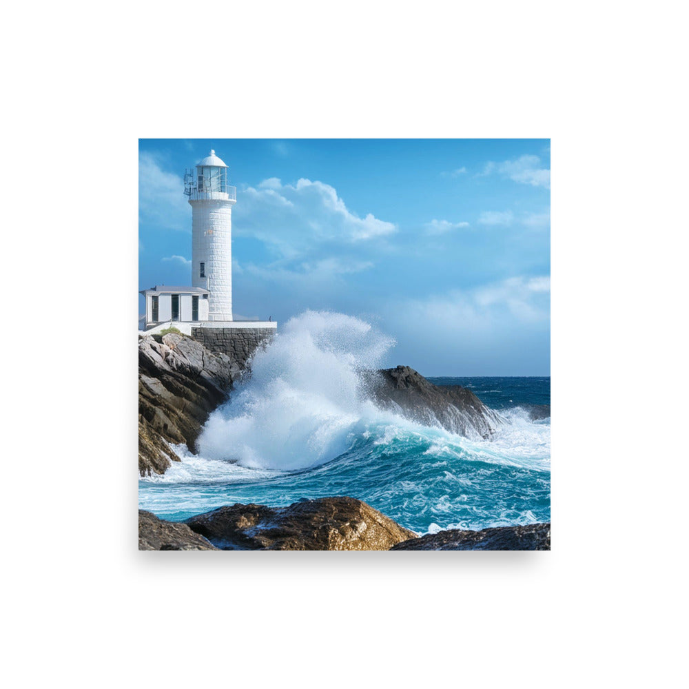 Coastal Lighthouse - Poster