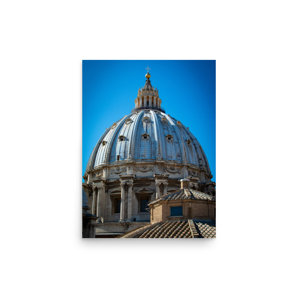 St. Peter's Basilica Dome - Poster