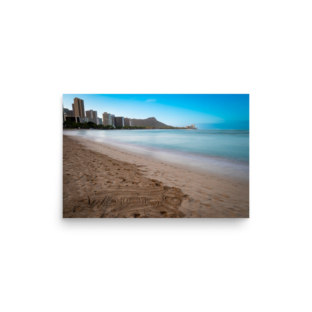 Waikiki Beach - Poster