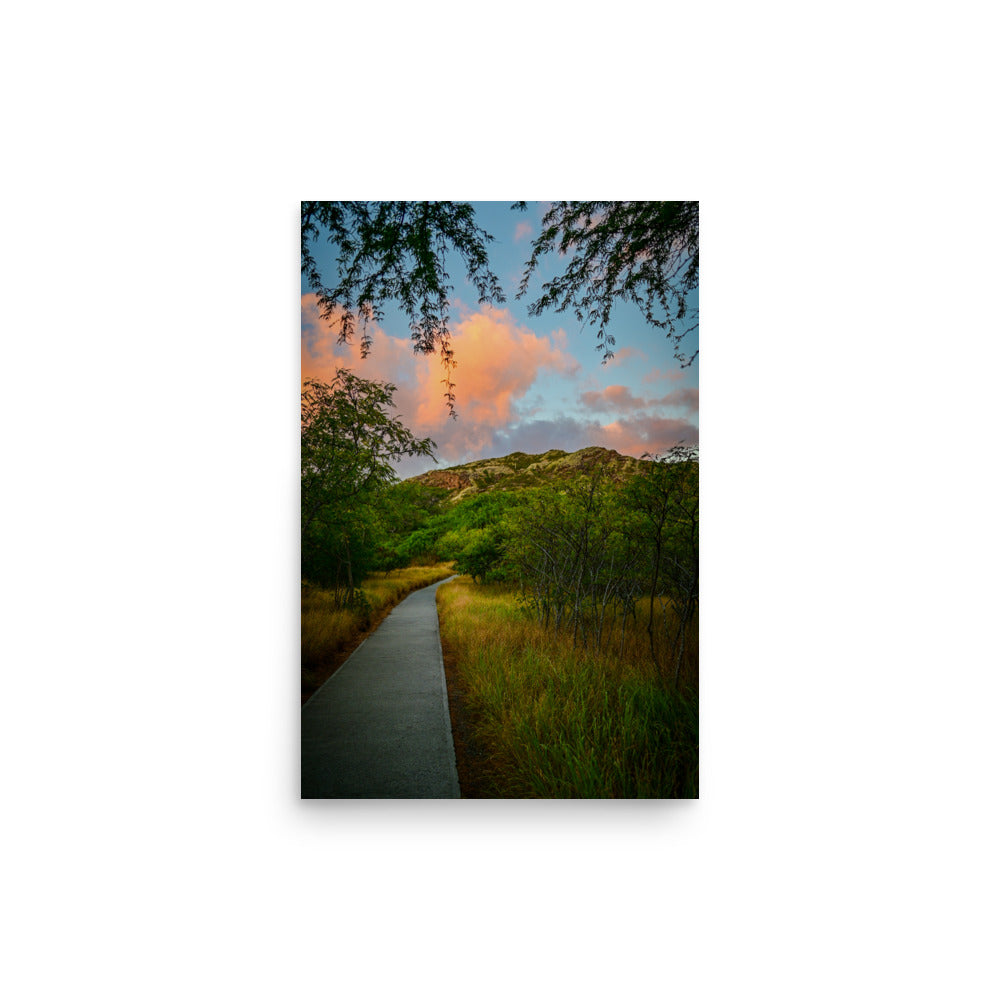 Diamond Head Trail - Poster