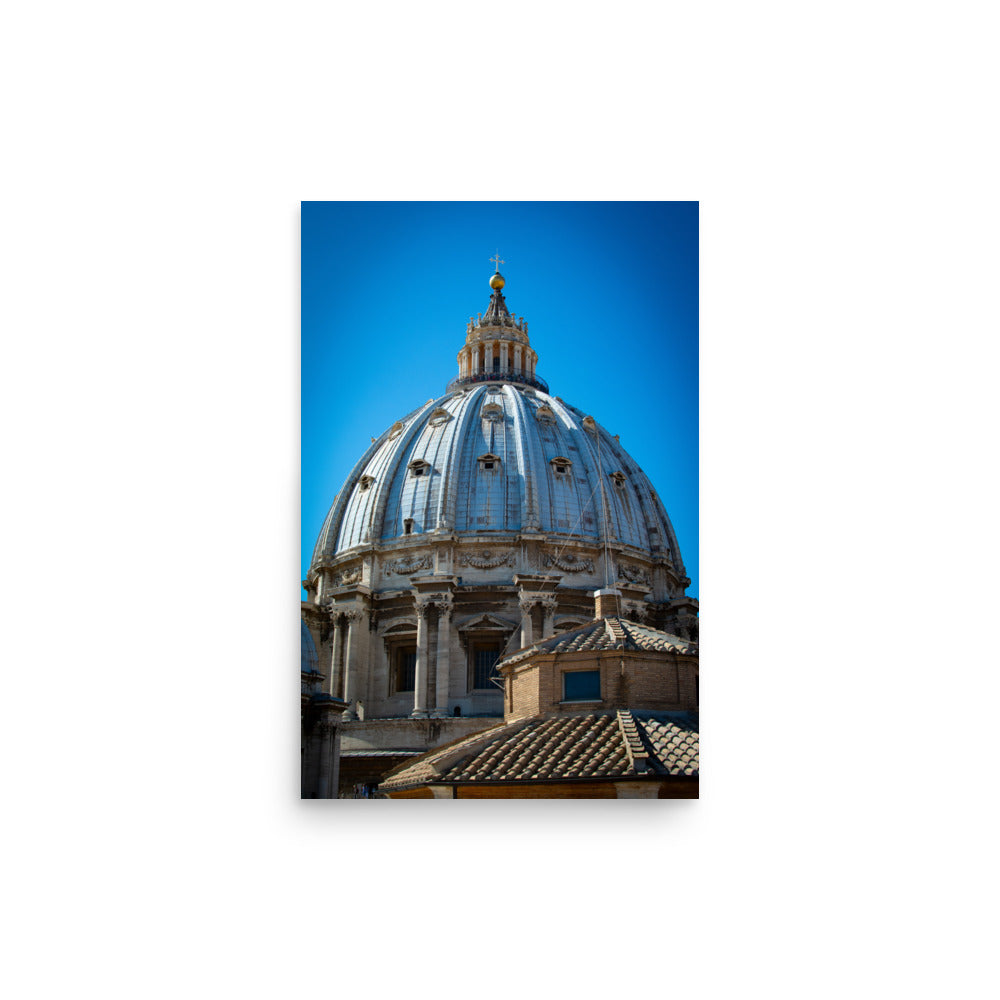 St. Peter's Basilica Dome - Poster