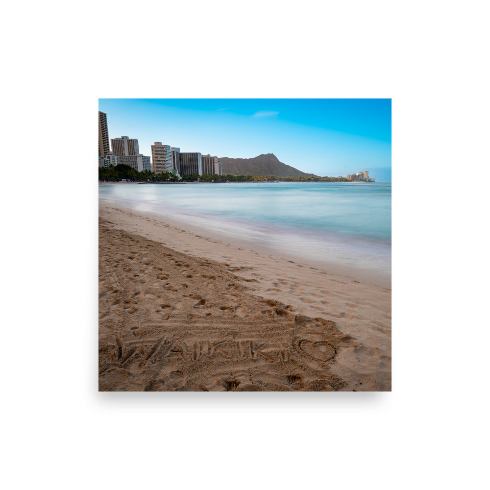 Waikiki Beach - Poster