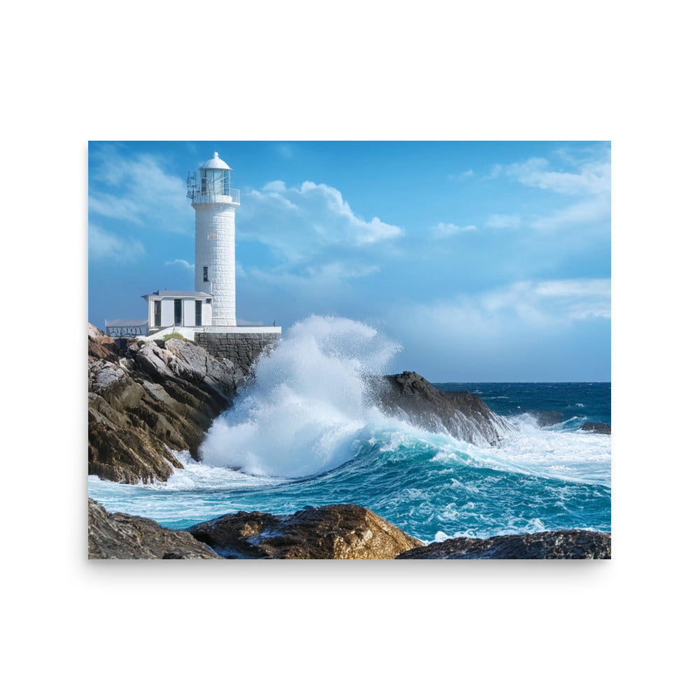 Coastal Lighthouse - Poster